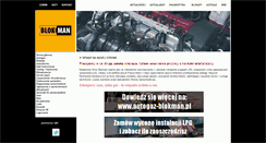 Desktop Screenshot of blokman.pl
